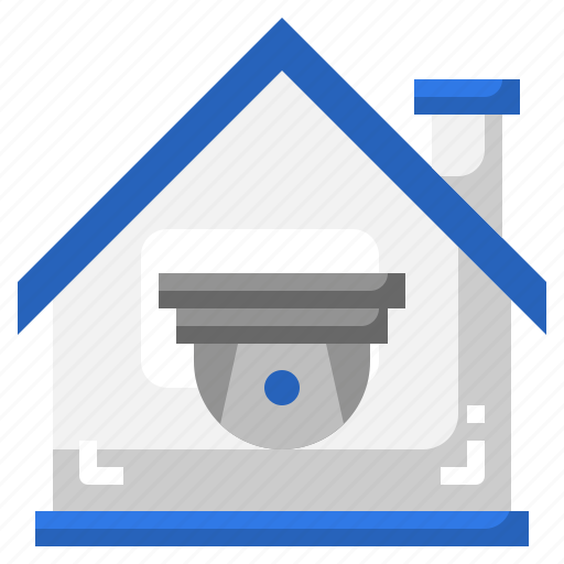 Surveillance, house, building, security, camera icon - Download on Iconfinder