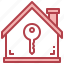door, key, property, unlock, house, home 