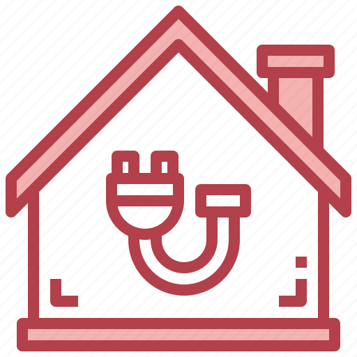Plug, property, home, electricity icon - Download on Iconfinder