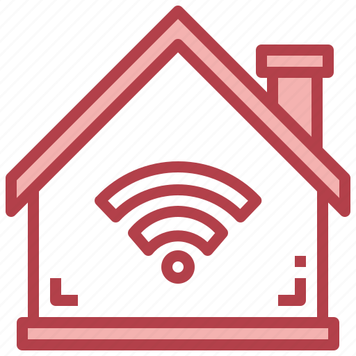 Wifi, property, house, home, connection icon - Download on Iconfinder