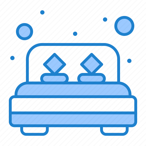 Bed, double, room icon - Download on Iconfinder