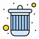bin, dustbin, trash