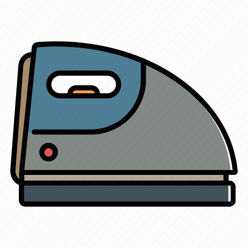 Laundry, flat iron, pressing, iron, home supplies icon - Download on Iconfinder