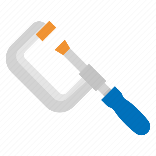 Clamp, work, tool, carpenter, hand icon - Download on Iconfinder