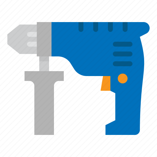 Drill, hand, tool, home, repair icon - Download on Iconfinder