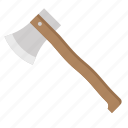 hatchet, axe, tool, home, cutting