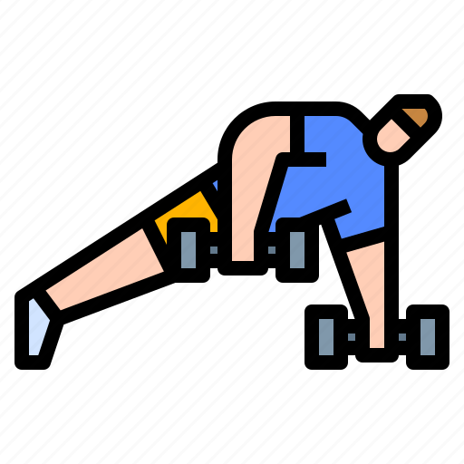 Alternating, home, renegade, rows, workout icon - Download on Iconfinder