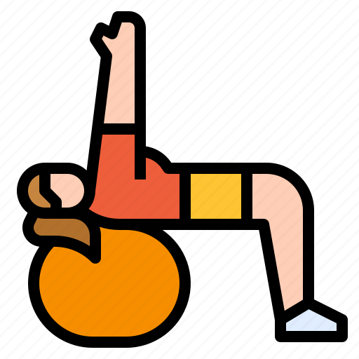 Extension, full, home, workout, crunches icon - Download on Iconfinder