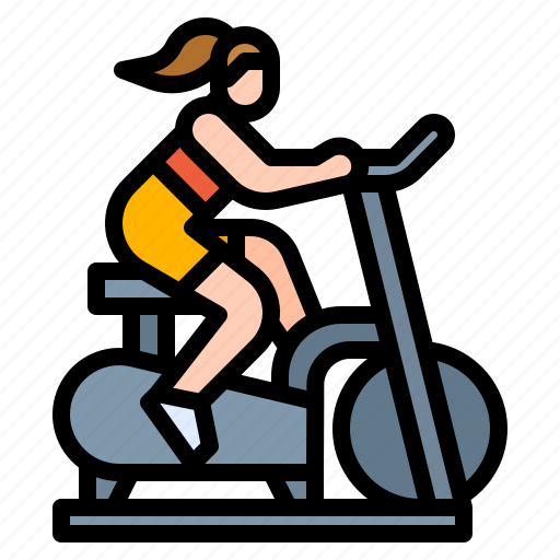 Bicycle, exercise, home, indoor, workout icon - Download on Iconfinder