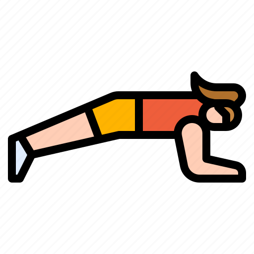 Cardio, exercise, home, workout, plank icon - Download on Iconfinder