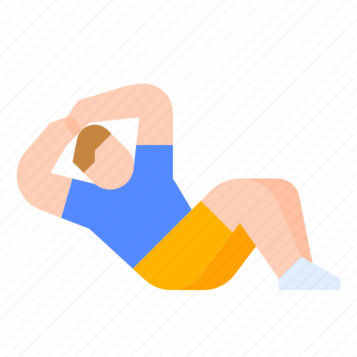Exercise, home, sit, up, workout icon - Download on Iconfinder