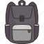 backpack, bag, travel, journey, carry 