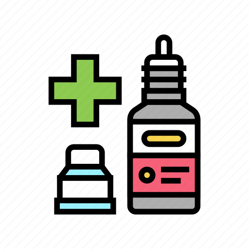 Nasal, eye, drops, homeopathy, medicine, medicaments icon - Download on Iconfinder