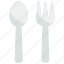 fork, spoon, eat, food 