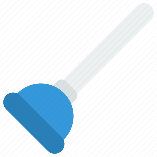 Plunger, bathroom, toilet, cleaning icon - Download on Iconfinder