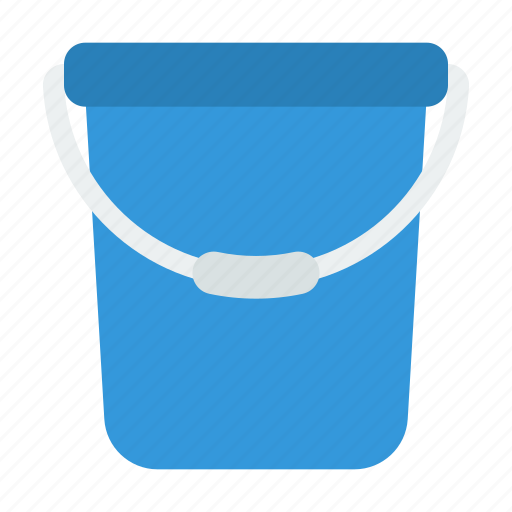 Water, bucket, household, kibble icon - Download on Iconfinder