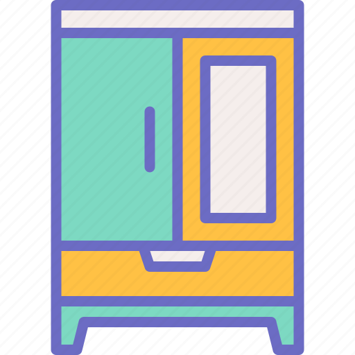 Closet, clothes, furniture, interior, shelf icon - Download on Iconfinder