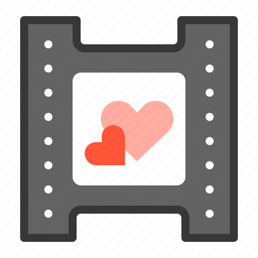 Couple, heart, honeymoon, wedding, wedding film icon - Download on Iconfinder