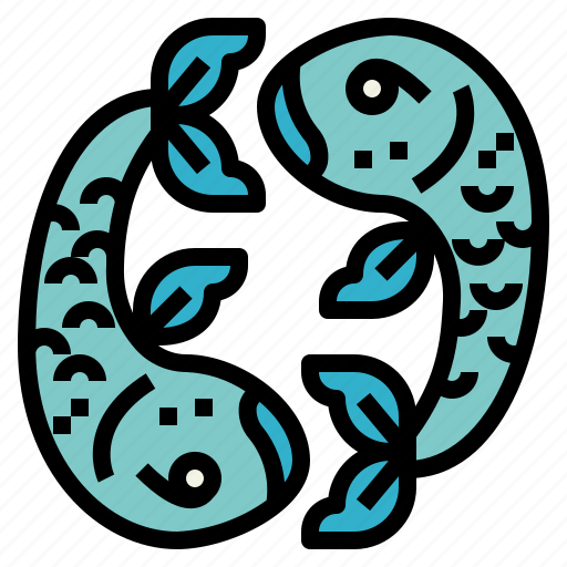 Pisces, zodiac, astrology, horoscope icon - Download on Iconfinder