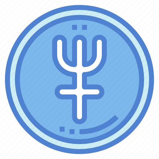 Neptune, rune, astrology, horoscope icon - Download on Iconfinder