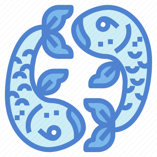 Pisces, zodiac, astrology, horoscope icon - Download on Iconfinder