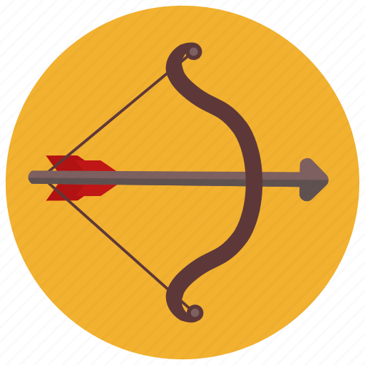 Archery, arrow, bow, horoscope, sagittarius, zodiac, zodiacs icon - Download on Iconfinder