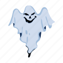 ghost, halloween character, ghost costume, halloween costume, spooky spirit