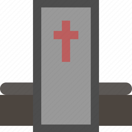 Coffin, death, graveyard, halloween, horror, tomb icon - Download on Iconfinder