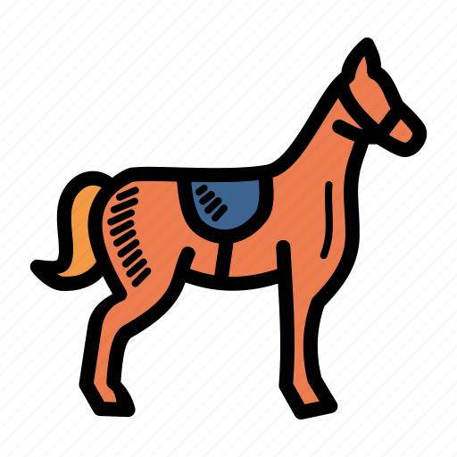 Animal, farm, horse, stallion icon - Download on Iconfinder
