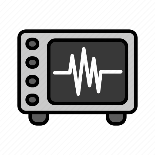 Computer, device, health, heart, monitor, screen, technology icon - Download on Iconfinder