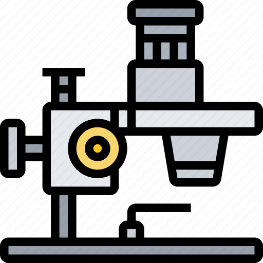 Microscope, optic, magnifying, examine, science icon - Download on Iconfinder