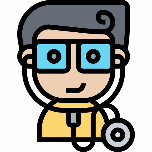 Stethoscope, doctor, examine, diagnosis, healthcare icon - Download on Iconfinder