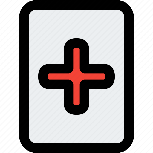 Hospital, file, medical icon - Download on Iconfinder