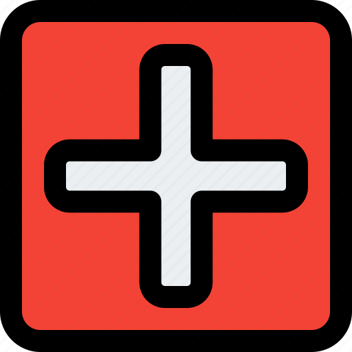 Hospital, square, medical icon - Download on Iconfinder