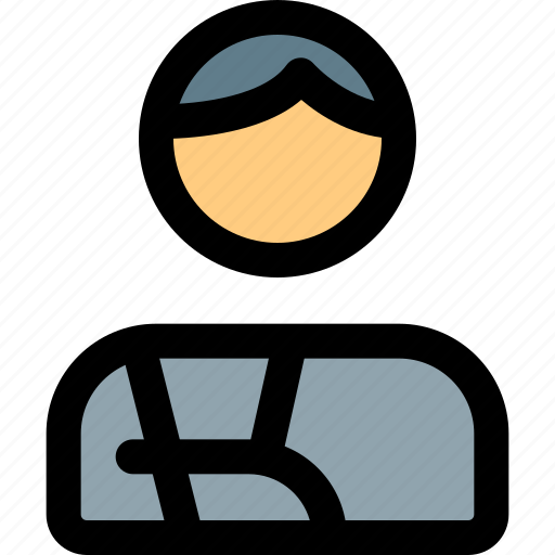 Male, patient, medical, hospital icon - Download on Iconfinder