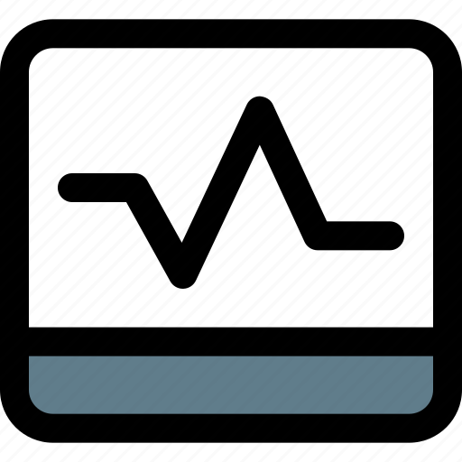 Pulse, monitor, medical, hospital icon - Download on Iconfinder