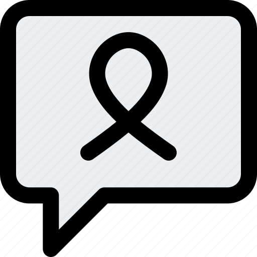 Ribbon, chat, message icon - Download on Iconfinder