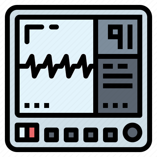 Cardiogram, electrocardiogram, monitor, mornitor icon - Download on Iconfinder