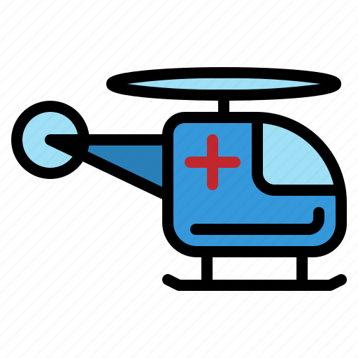 Emergency, fast, helicopter, hospital, medical, rescue, transportation icon - Download on Iconfinder