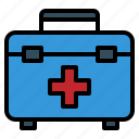aid, bag, first, hospital, kit, medical