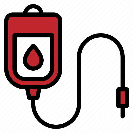 Bag, blood, hospital, infusion, medical, patient, transfusion icon - Download on Iconfinder