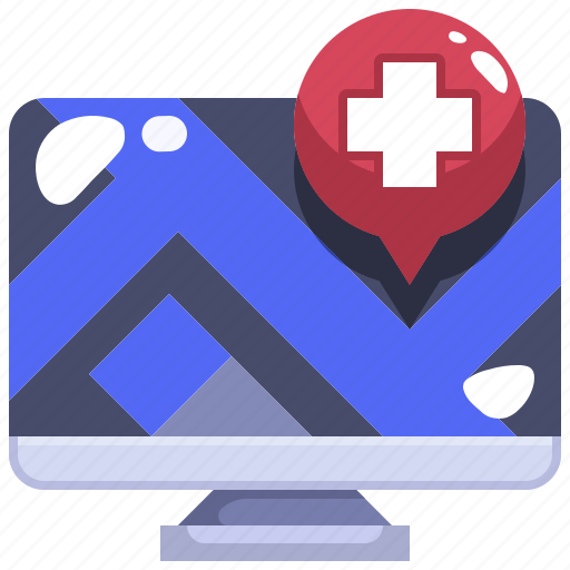 Browser, computer, hospital, medical, page, web, website icon - Download on Iconfinder