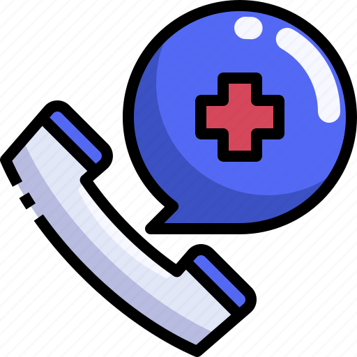 Call, care, emergency, health, hospital, phone, receiver icon - Download on Iconfinder