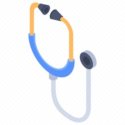 Doctors device, healthcare, heartbeat checking, medical device, stethoscope icon - Download on Iconfinder