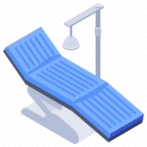 Cot, dental chair, dentist clinic, hospital bed, patient bed, stretcher icon - Download on Iconfinder