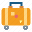 baggage, luggage, suitcase, travelling