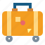 baggage, luggage, suitcase, travelling 