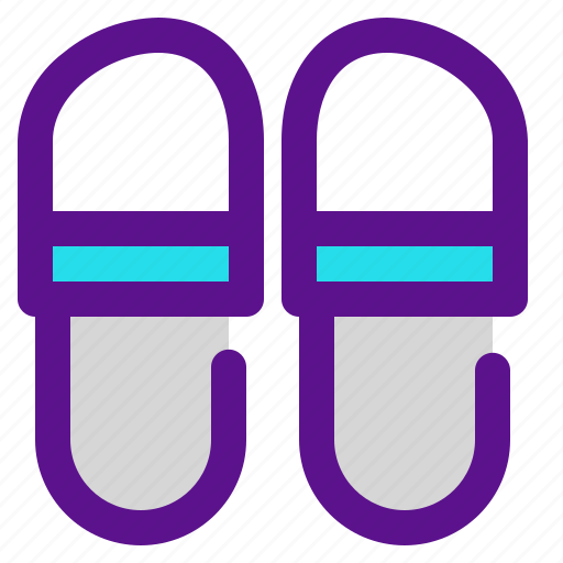 Booking, slippers, travel icon - Download on Iconfinder
