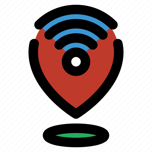 Connection, free wifi, maps, wifi icon - Download on Iconfinder