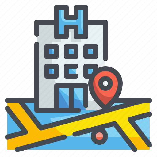 Address, hotel, journey, location, map, pin, placeholder icon - Download on Iconfinder